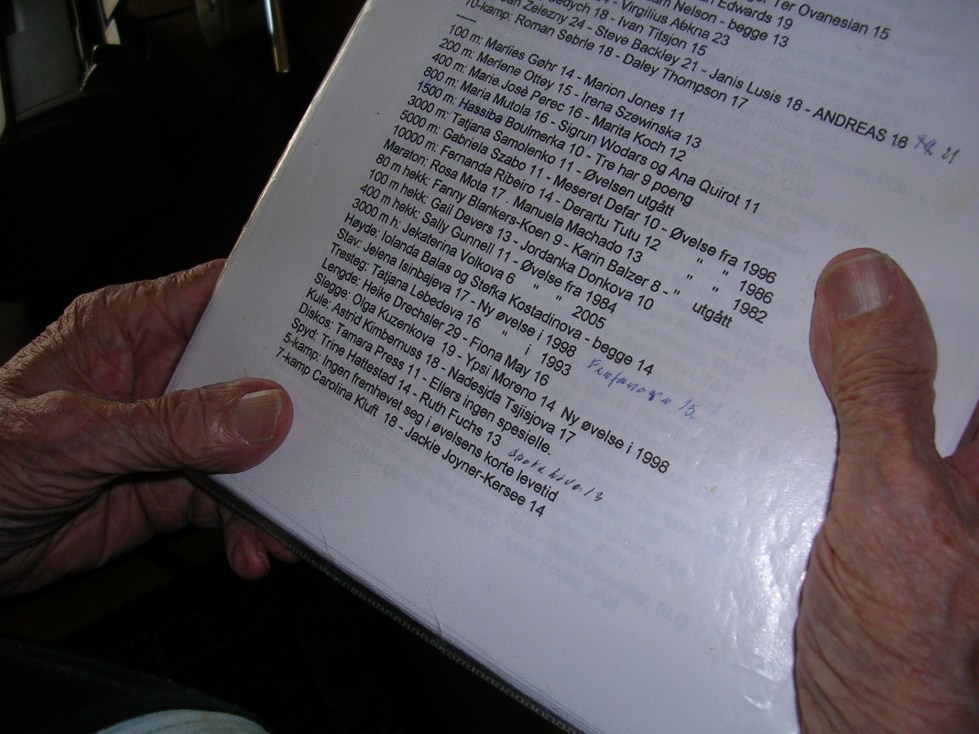 Noen av Jorsetts notater.