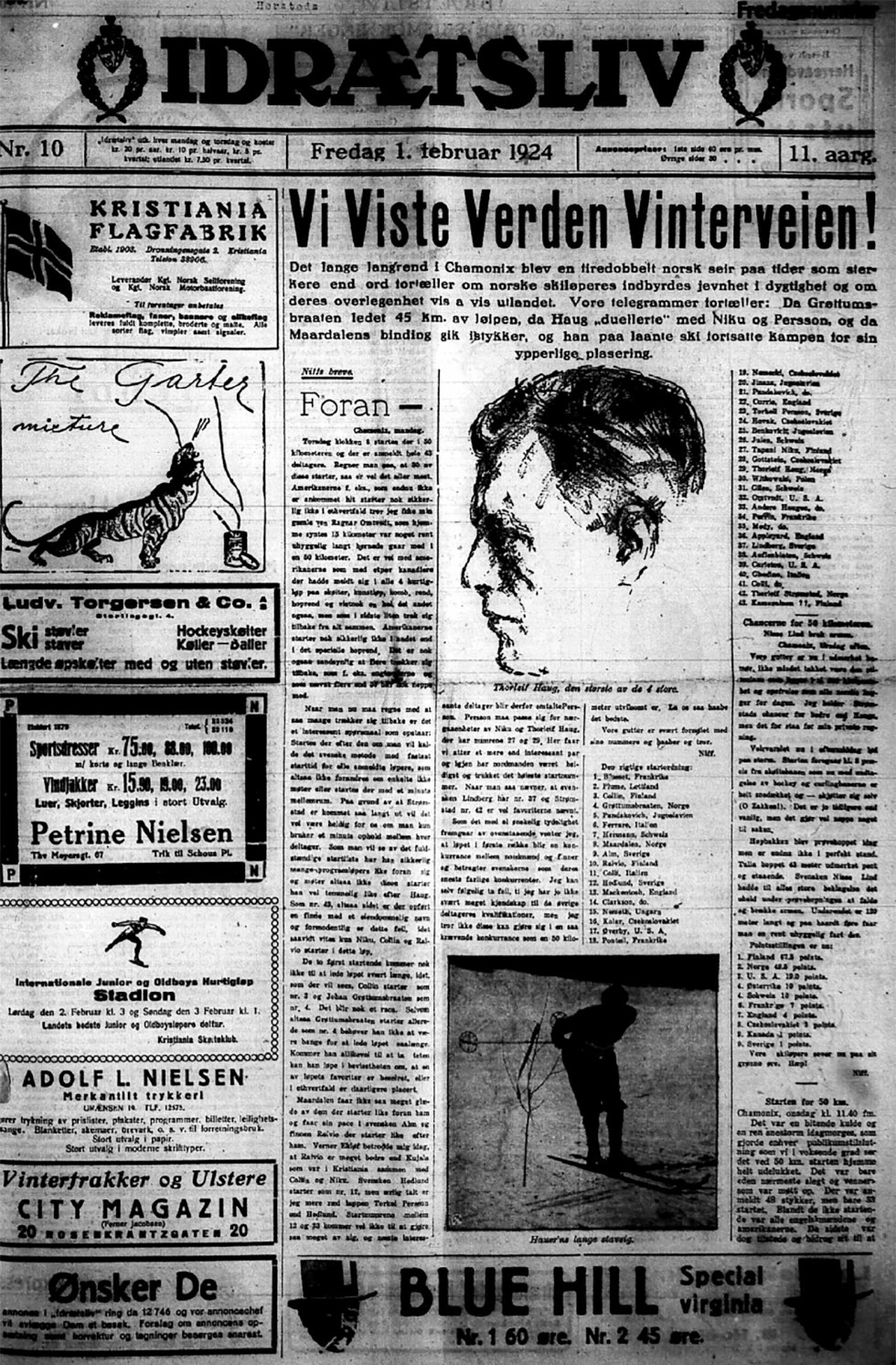 Faksimile Idr├ªtsliv